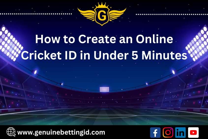 How to Create an Online Cricket ID in Under 5 Minutes
