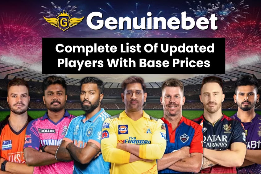 IPL 2024 Auction: Complete List Of Updated Players With Base Prices